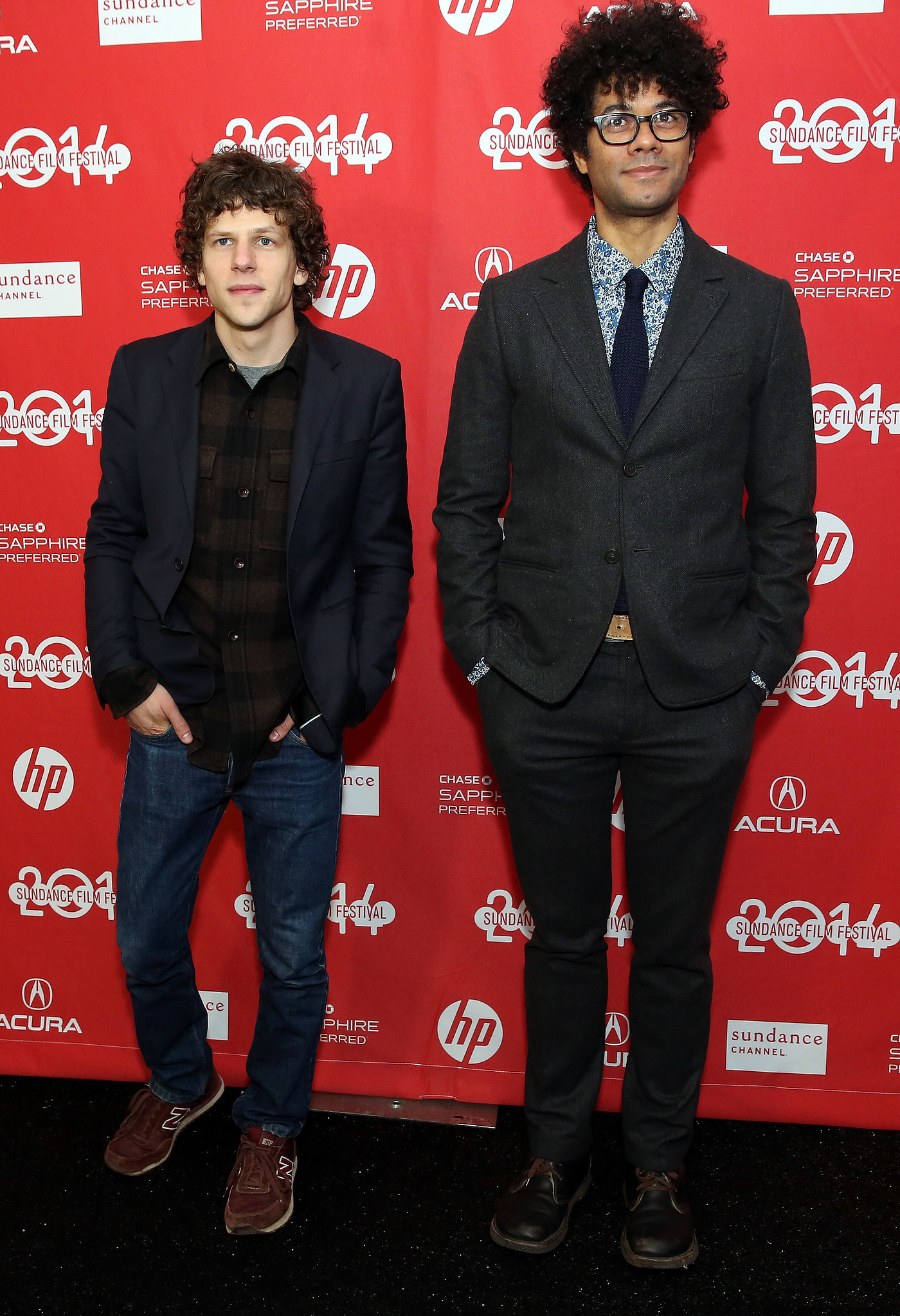 Jesse Eisenberg and Richard Ayo...