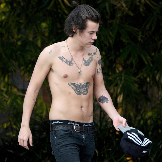 Harry Styles Shirtless in Hollywood | Photos Harry Styles Shirtless in Hollywood | Photos