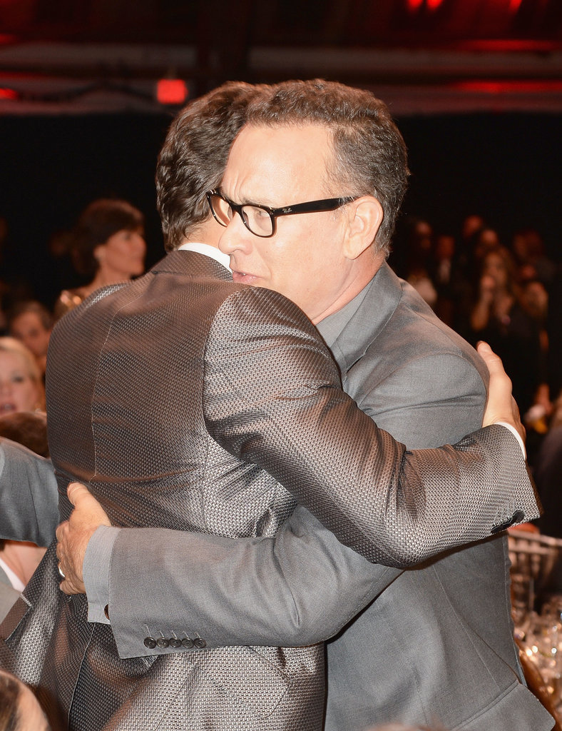 Tom Hanks and Matthew McConaughey Hugged (and Matched) at the Critics' Choice Awards