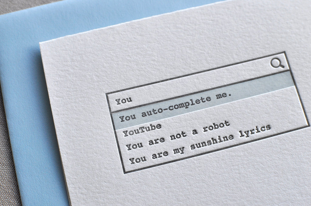 Auto-Complete Card Auto-Complete Card