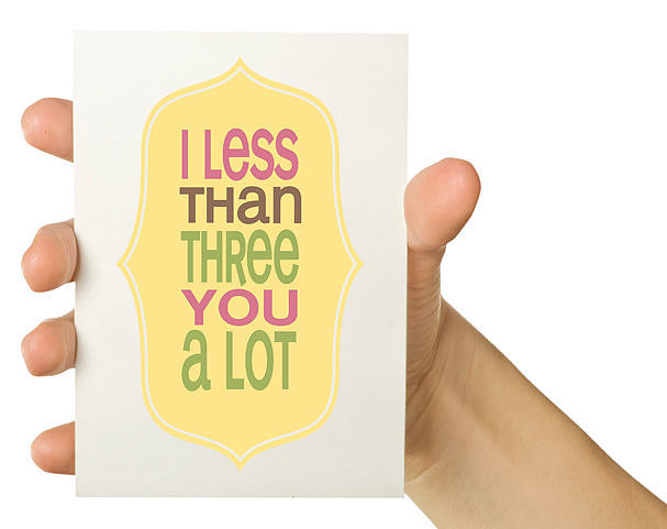 Less Than Three Less Than Three