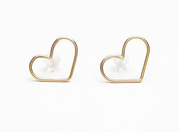Free People Marida Heart Earrings Free People Marida Heart Earrings