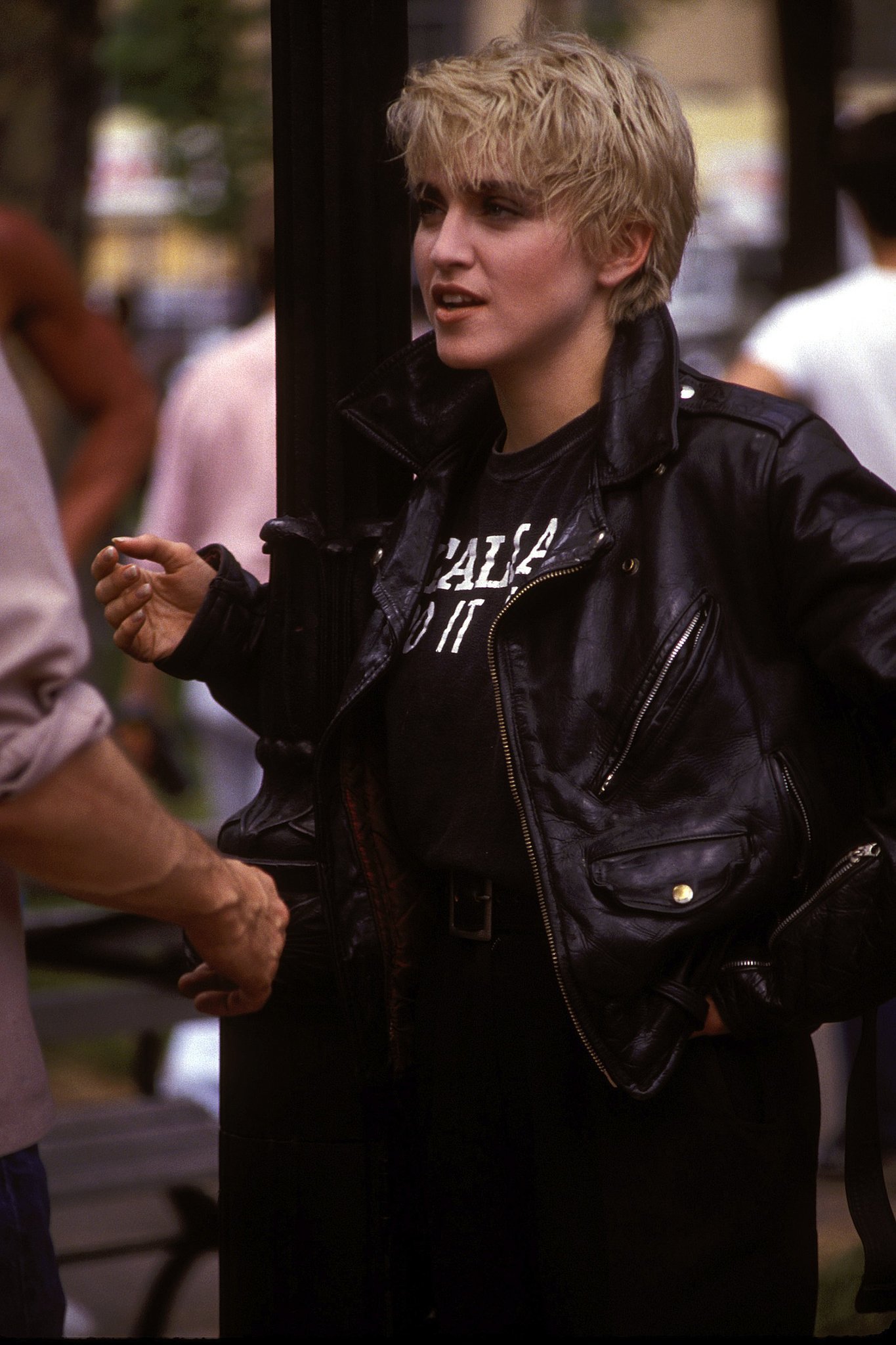 #TBT: Madonna's Short Leather Jacket from the 80s #TBT: Madonna's Short Leather Jacket from the 80s