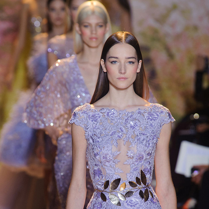 A Zebra in the Garden at Zuhair Murad's Couture Show A Zebra in the Garden at Zuhair Murad's Couture Show