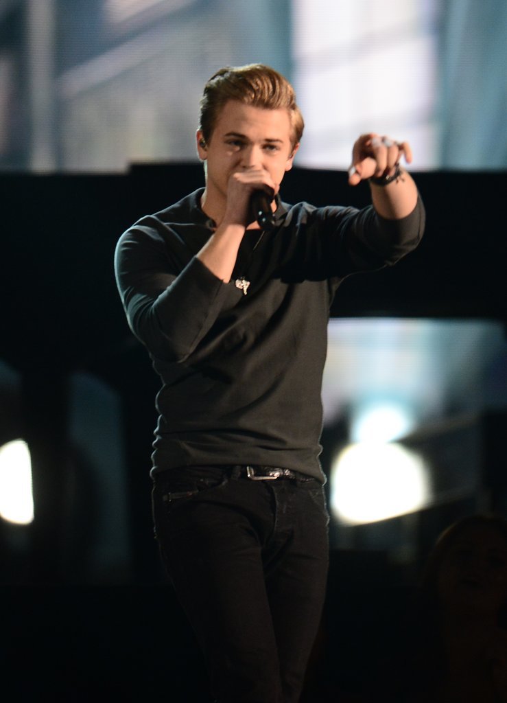 Hunter Hayes serenaded the crowd with his new song, "Invisible."
Hunter Hayes serenaded the crowd with his new song, "Invisible."