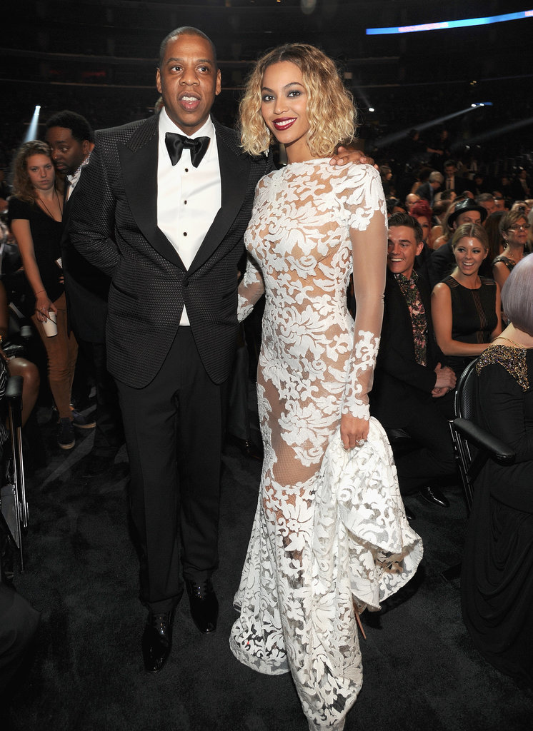 Beyoncé and Jay Z's Grammys PDA Doesn't Stop at the Stage