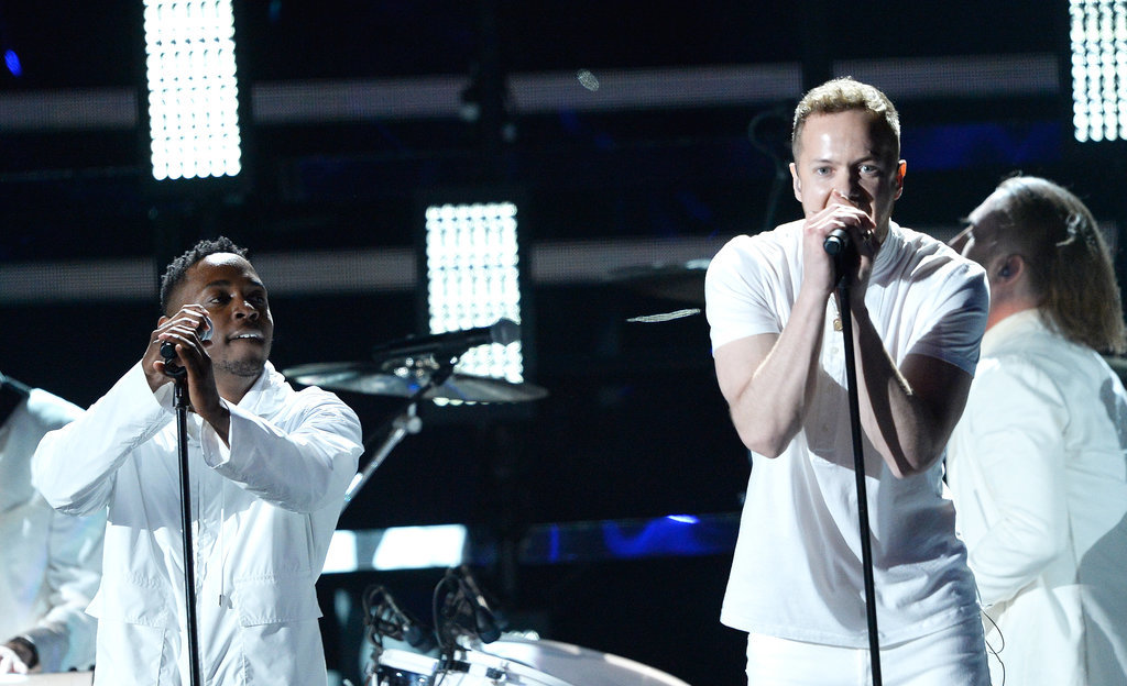 Dan Reynolds and Kendrick Lamar performed together
Dan Reynolds and Kendrick Lamar performed together