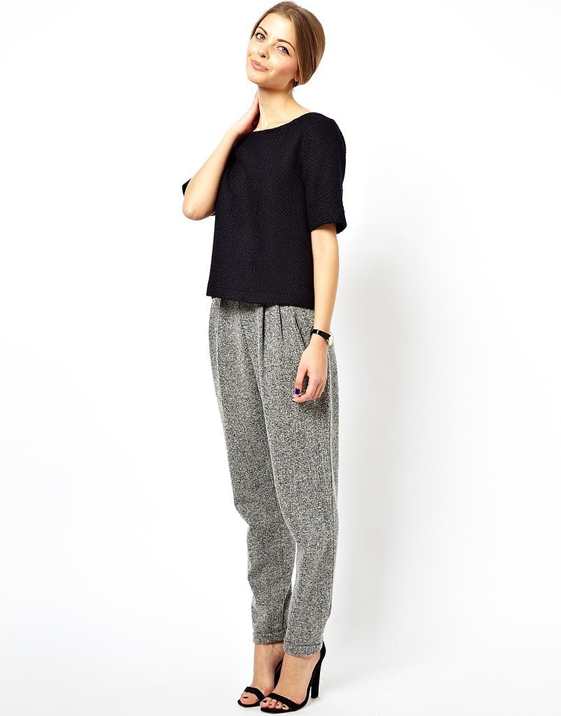 ASOS Textured Peg Pants ASOS Textured Peg Pants
