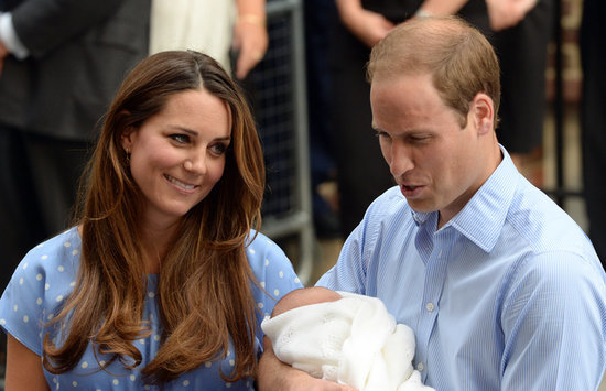 Kate gazed at William when they introduced Prince George to the world in July 2013. Kate gazed at William when they introduced Prince George to the world in July 2013.
