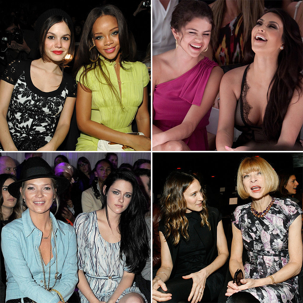 These Front Row Fashion Week Friends May Surprise You These Front Row Fashion Week Friends May Surprise You