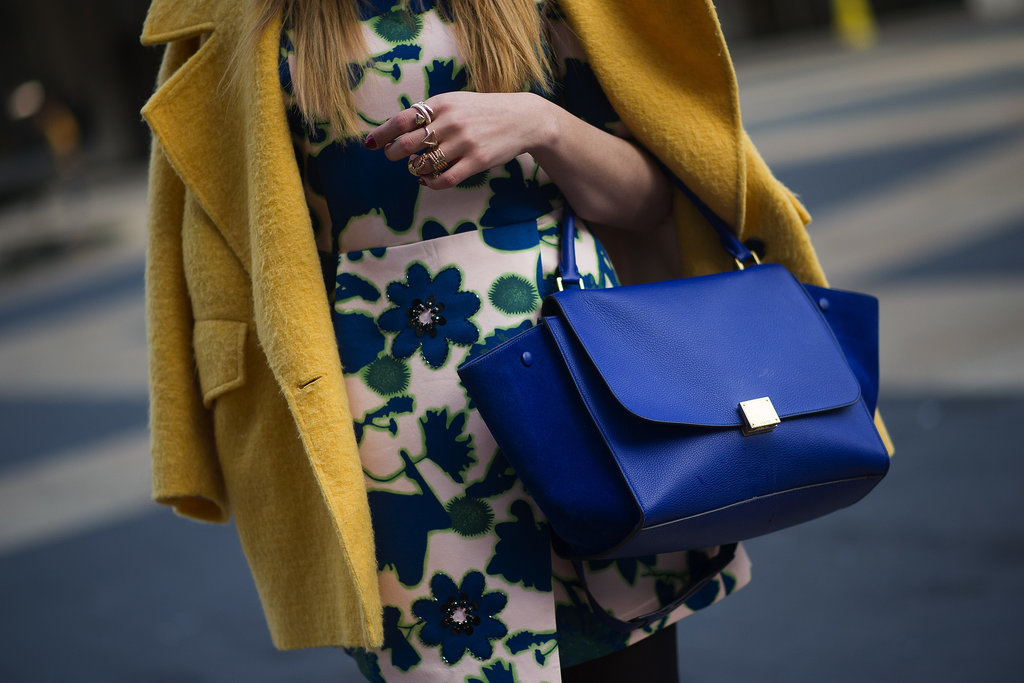 Is there anything that brightens up an outfit like a bold blue Céline bag?
Is there anything that brightens up an outfit like a bold blue Céline bag?
