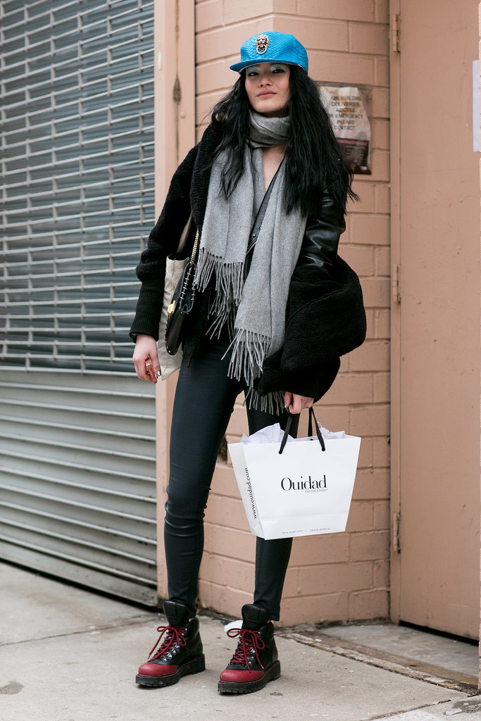 Cool-girl cap? Check. 
