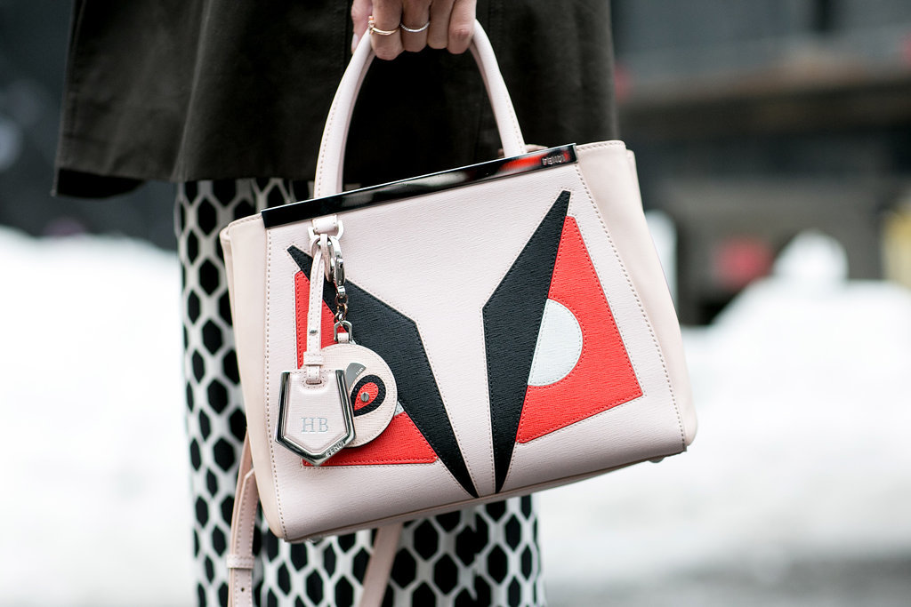 We adore this fierce Fendi clutch.
We adore this fierce Fendi clutch.