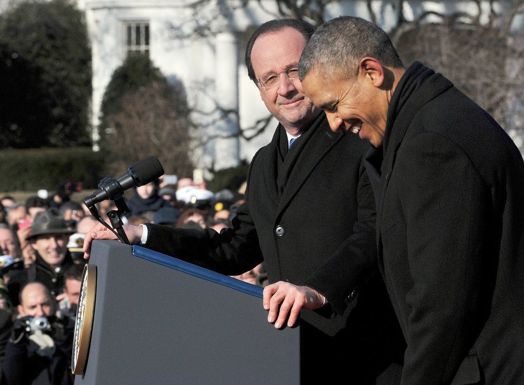 Obama had a tough time keeping it together. Obama had a tough time keeping it together.