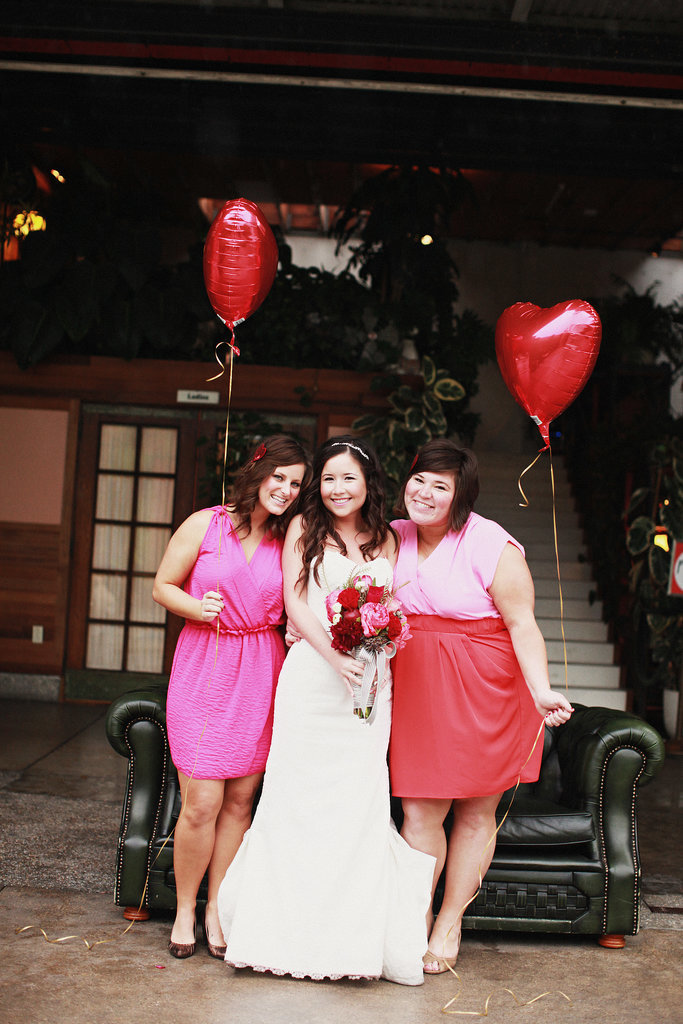 Bridesmaid Heart Balloons Bridesmaid Heart Balloons