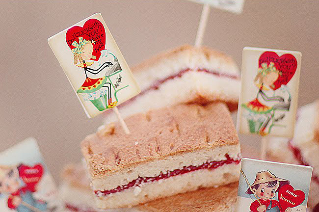 Vintage Valentines For Dessert Flair Vintage Valentines For Dessert Flair