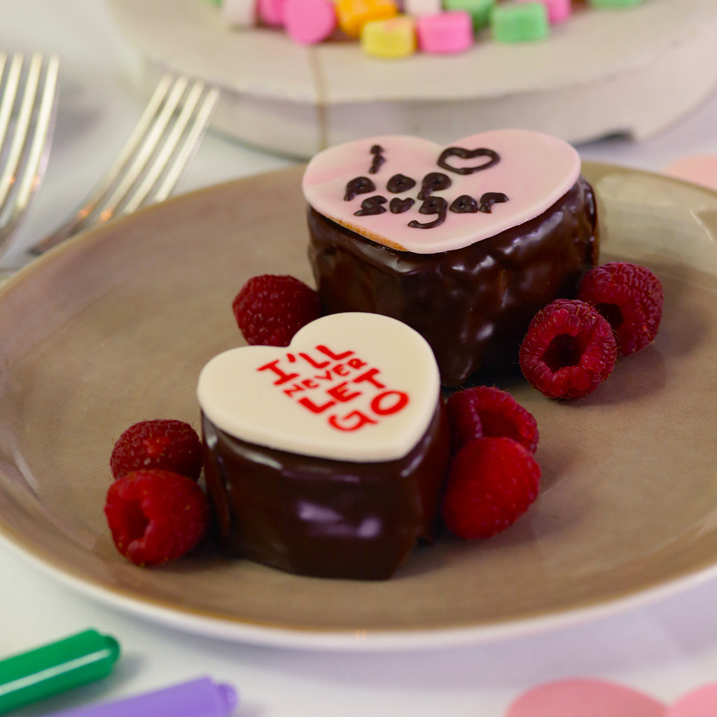 Conversation Heart Cakes Conversation Heart Cakes
