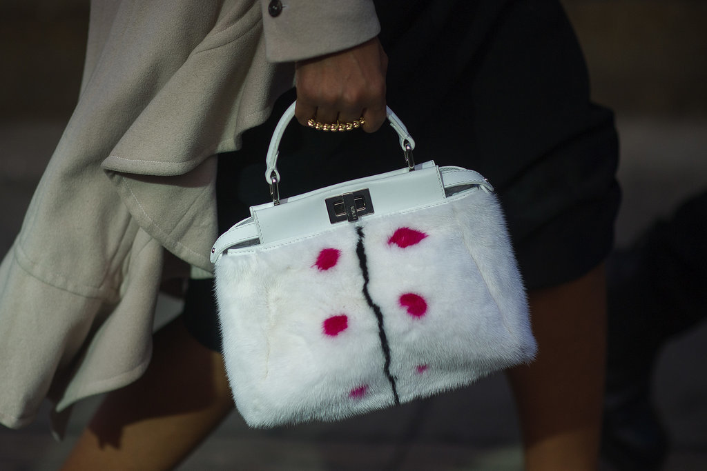 This fur-covered Fendi makes the most luxurious kind of carry-all.
This fur-covered Fendi makes the most luxurious kind of carry-all.