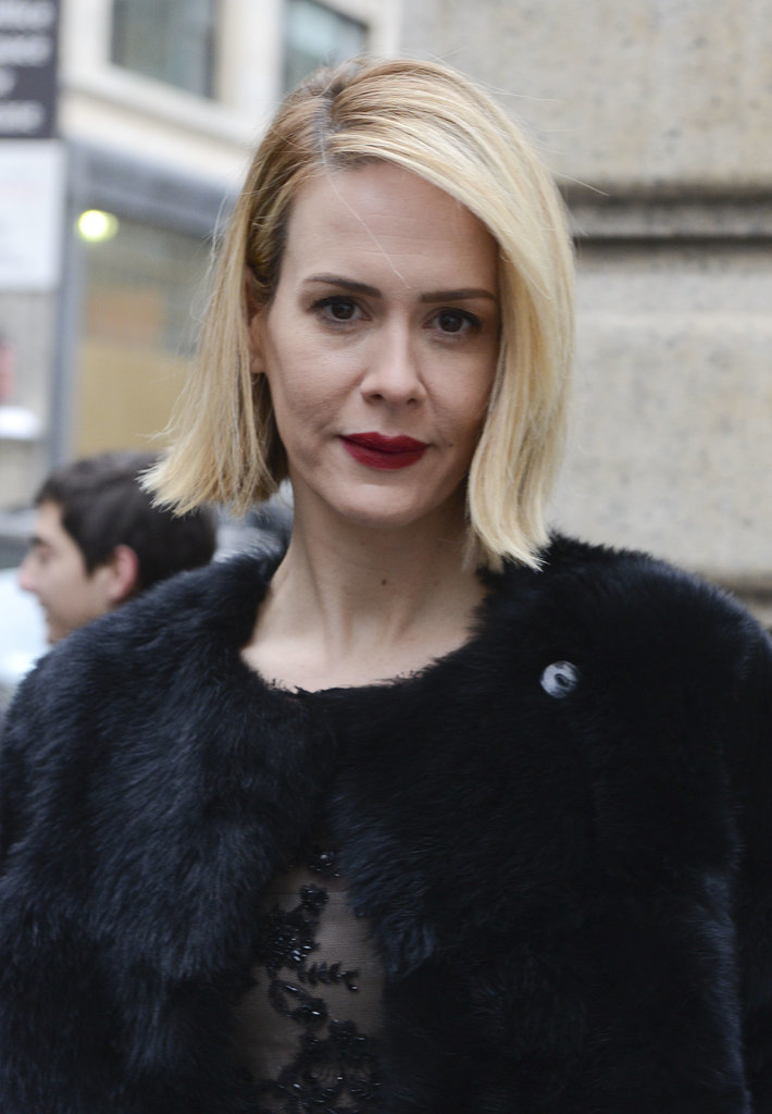 Sarah Paulson at Marchesa Sarah Paulson at Marchesa