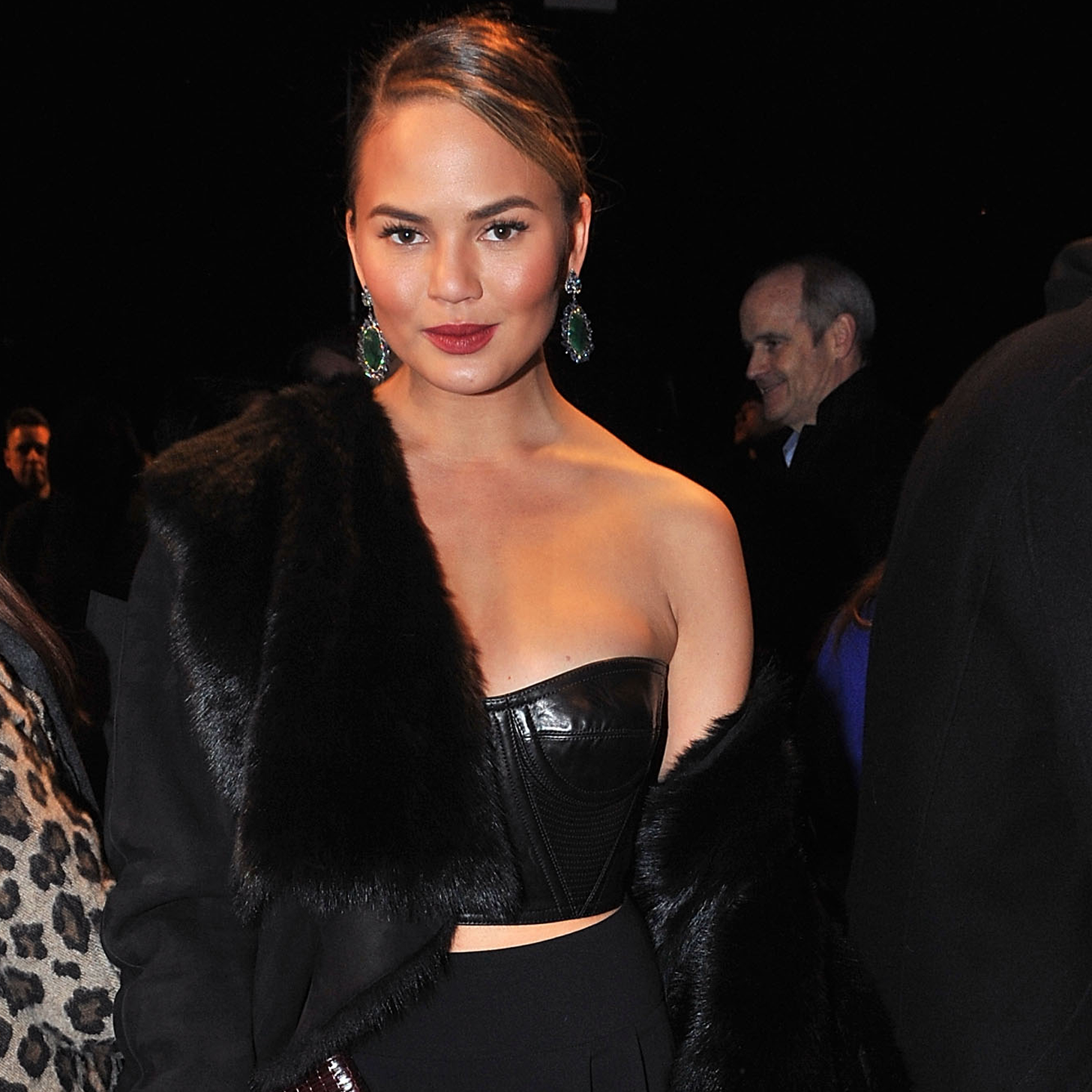 Chrissy Teigen Says, "I . . . Single-Handedly Might Be Ruining the Crop Top"