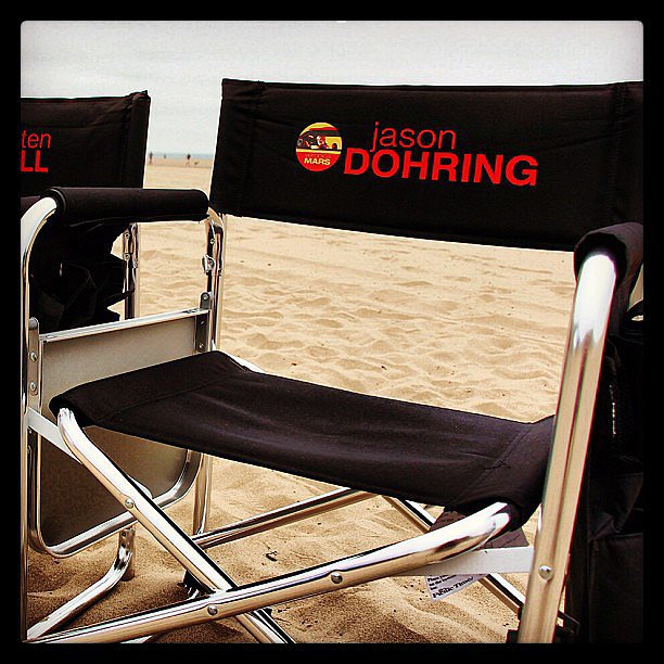 And there's Jason Dohring's chair.
Source: Instagram user theveronicamarsmovie
And there's Jason Dohring's chair.
Source: Instagram user theveronicamarsmovie