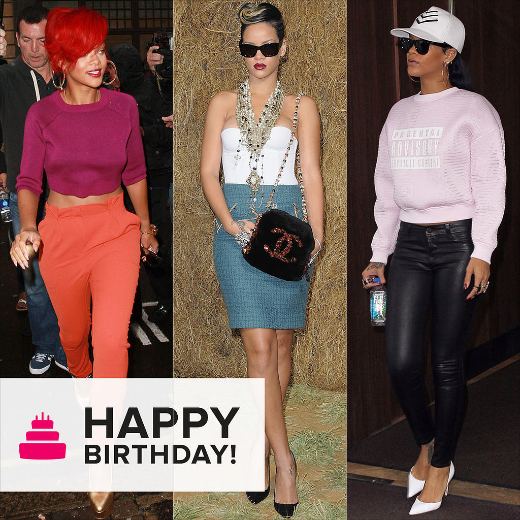 Pour It Up: Rihanna Quenches Our Street Style Thirst 100 Times Over Pour It Up: Rihanna Quenches Our Street Style Thirst 100 Times Over