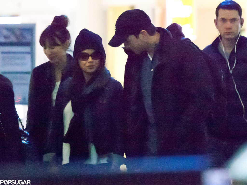 So Long, NYC! Ashton and Mila Bring Their Love Back to LA So Long, NYC! Ashton and Mila Bring Their Love Back to LA