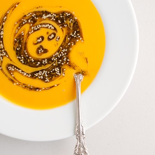 Sweet Potato Soup With Za'atar Oil Sweet Potato Soup With Za'atar Oil