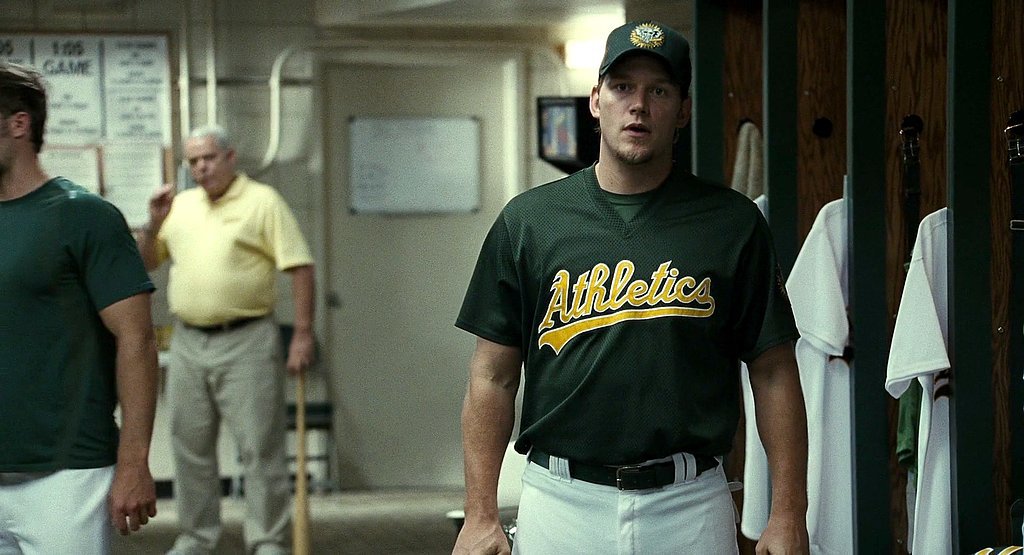 When Moneyball happened, he looked pret-ty hot in a uniform.