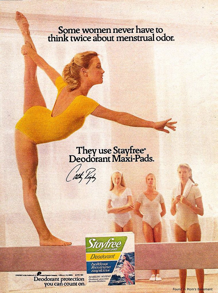 Yeah, you do not want to be thinking about menstrual odor in that position.
Yeah, you do not want to be thinking about menstrual odor in that position.