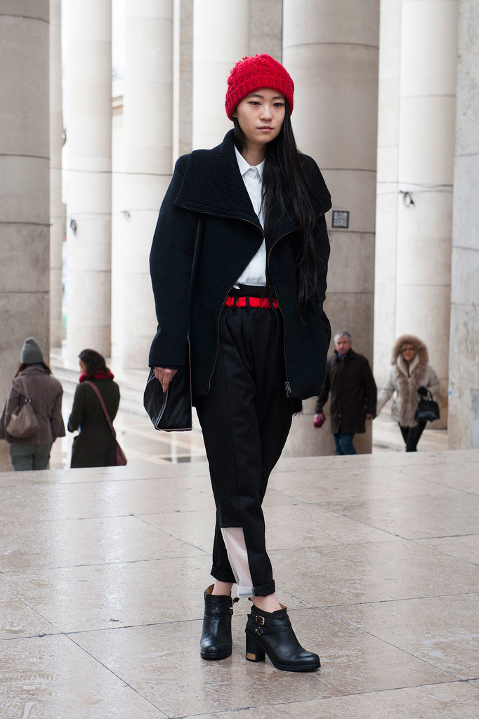 PFW Street Style Day One PFW Street Style Day One