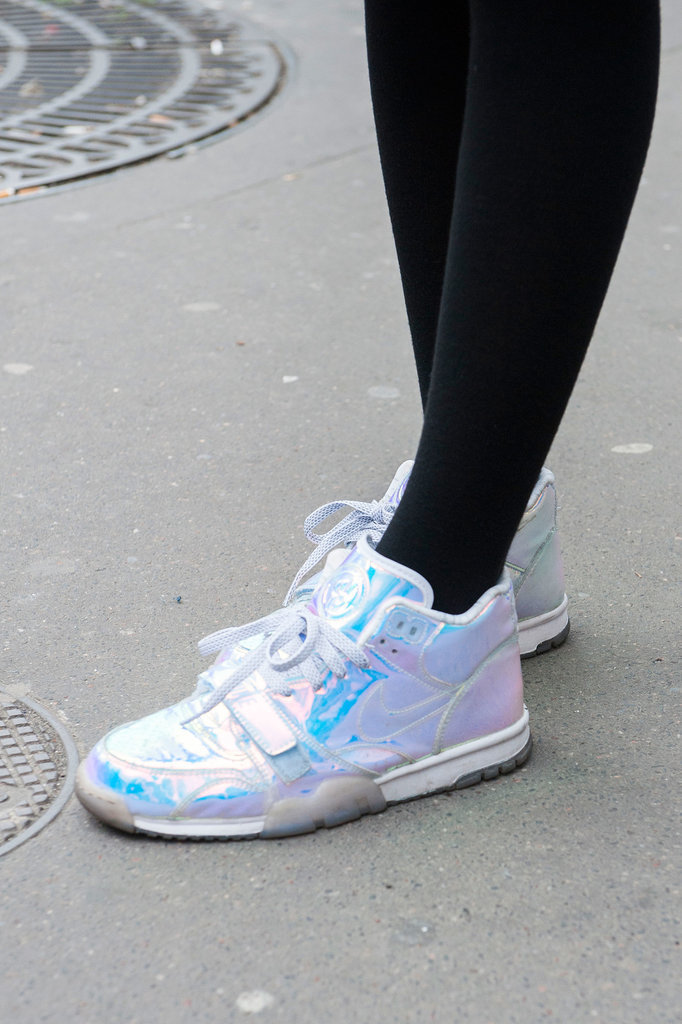 High-fashion sneakers look like this.
High-fashion sneakers look like this.