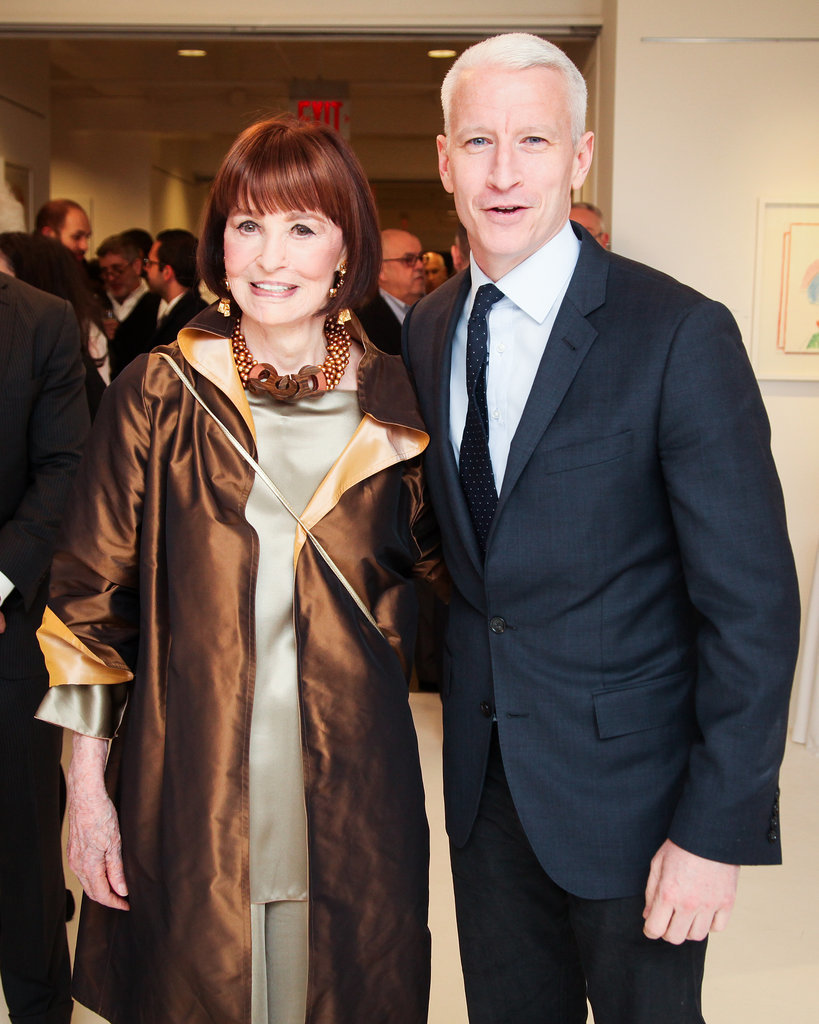 Gloria Vanderbilt and Anderson Cooper Gloria Vanderbilt and Anderson Cooper