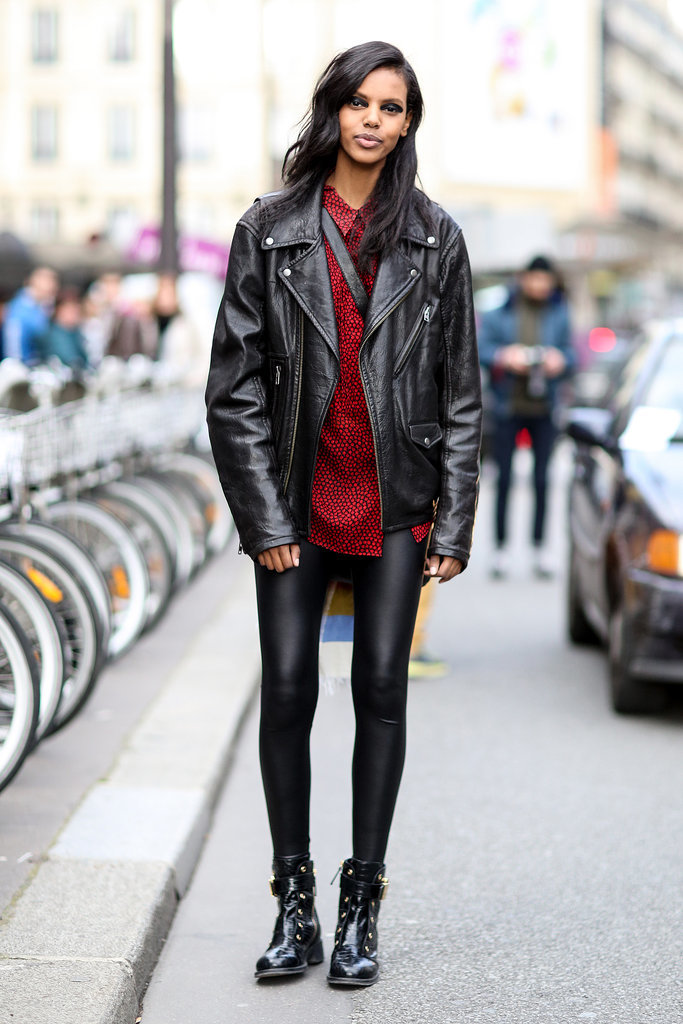 PFW Model Street Style Day Two PFW Model Street Style Day Two