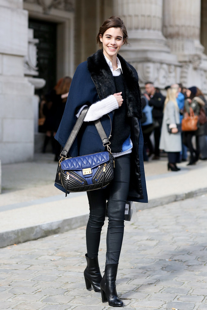 PFW Model Street Style Day Two PFW Model Street Style Day Two