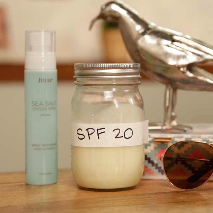 Make Your Own Physical Mineral Sunscreen