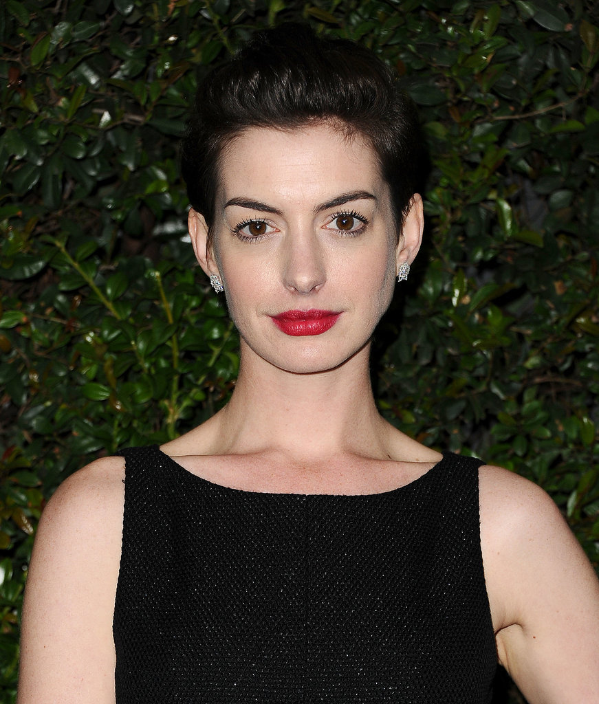 Anne Hathaway at Chanel Pre-Oscars Dinner Anne Hathaway at Chanel Pre-Oscars Dinner