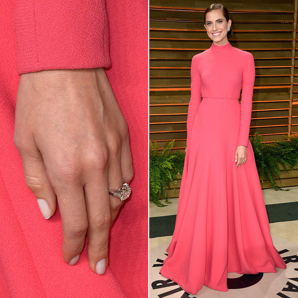 Allison Williams's Engagement Ring May Be the Best Oscars Accessory Allison Williams's Engagement Ring May Be the Best Oscars Accessory