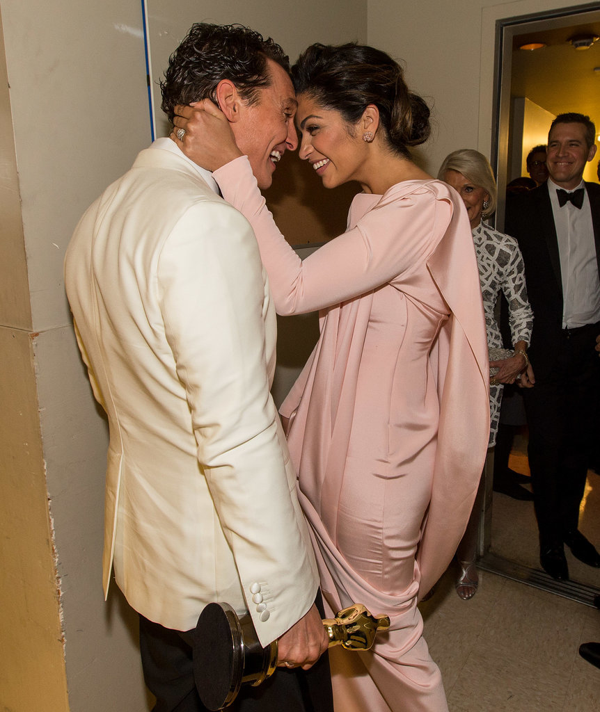 In one of the sweetest couple moments of the Academy Awards, Camila Alves congratulated Matthew McConaughey on his big best actor win backstage.
In one of the sweetest couple moments of the Academy Awards, Camila Alves congratulated Matthew McConaughey on his big best actor win backstage.