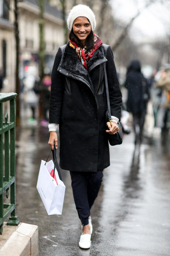 PFW Model Street Style Day Four PFW Model Street Style Day Four