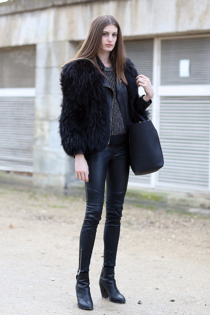 PFW Model Street Style Day Eight PFW Model Street Style Day Eight