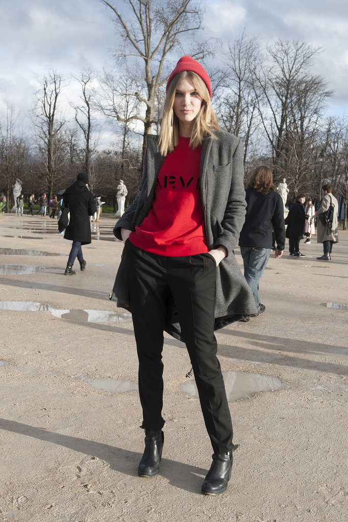 PFW Model Street Style Day Seven PFW Model Street Style Day Seven