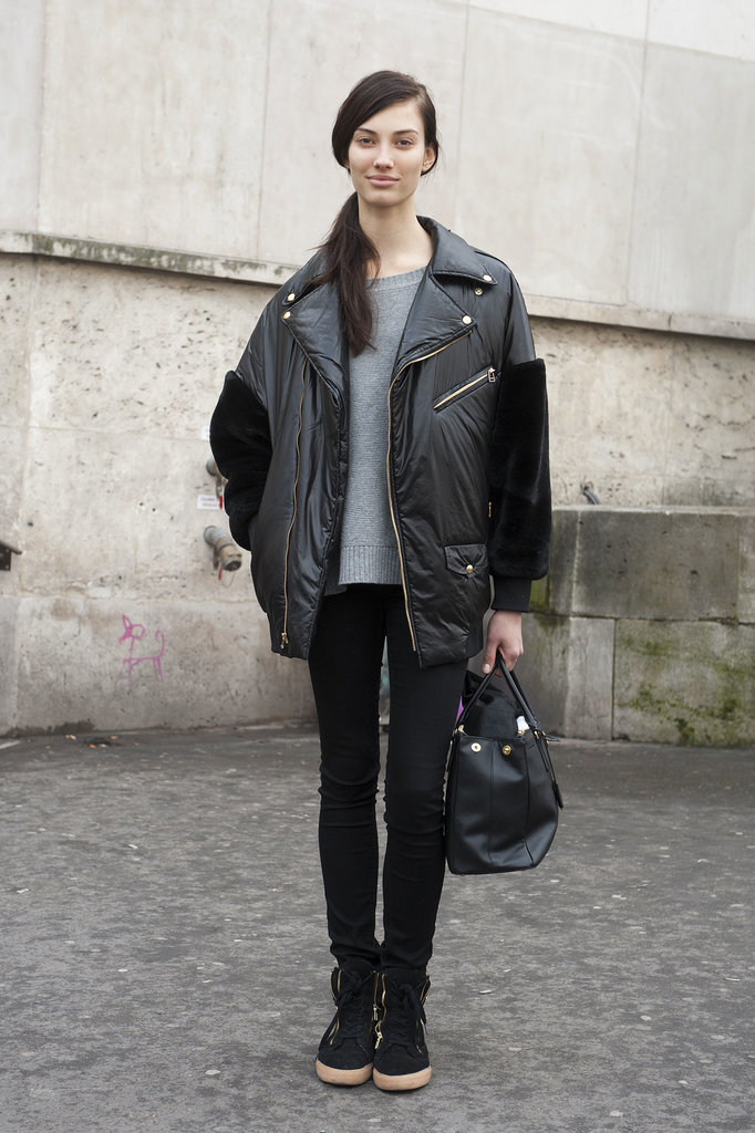 PFW Model Street Style Day Seven PFW Model Street Style Day Seven