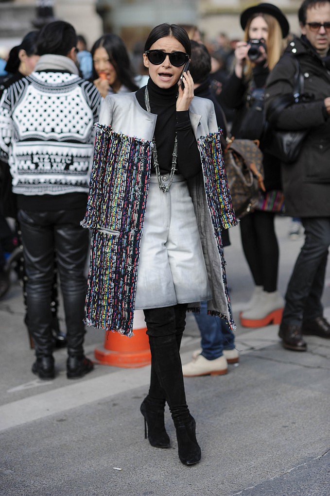 PFW Street Style Day Eight PFW Street Style Day Eight