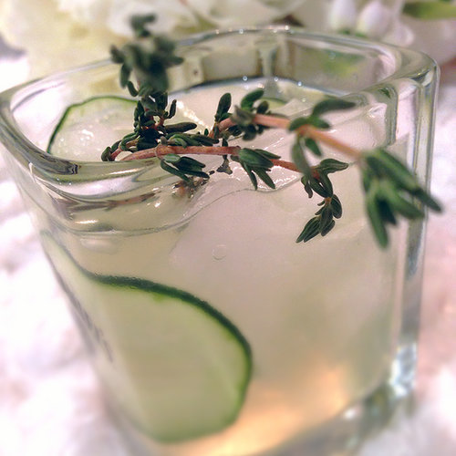 Thyme-After-Thyme Gin Cocktail Thyme-After-Thyme Gin Cocktail