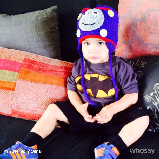 Brooks Stuber wore all his favorite things — Thomas the Tank Engine and Batman — together.
Source: Instagram user mollybsims
Brooks Stuber wore all his favorite things — Thomas the Tank Engine and Batman — together.
Source: Instagram user mollybsims