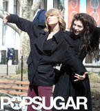 Taylor and Lorde Take a Bite of the Big Apple