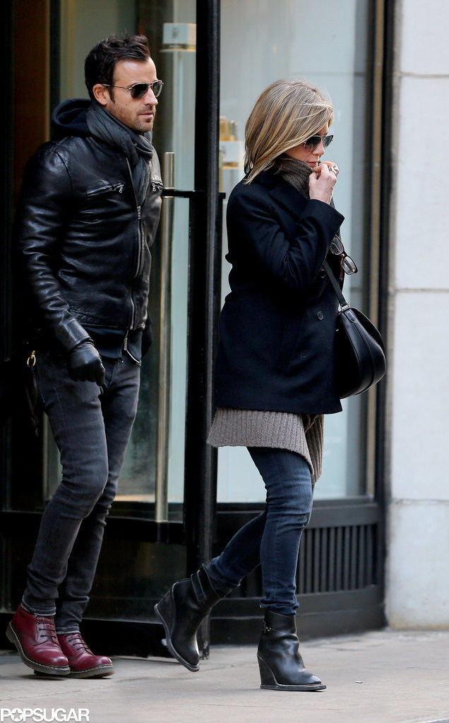 Jennifer Aniston and Justin Theroux, Together at Last! Jennifer Aniston and Justin Theroux, Together at Last!