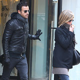 Jennifer Aniston and Justin Theroux Visit New York Jennifer Aniston and Justin Theroux Visit New York