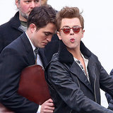 Robert Pattinson Riding a Motorcycle With Dane DeHaan Robert Pattinson Riding a Motorcycle With Dane DeHaan